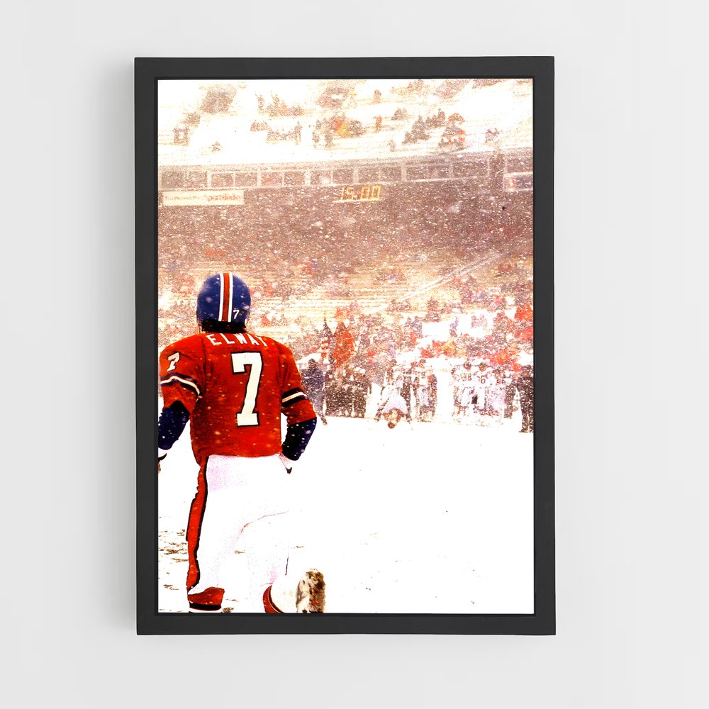 Poster Tempête de Neige Broncos (vue 2)